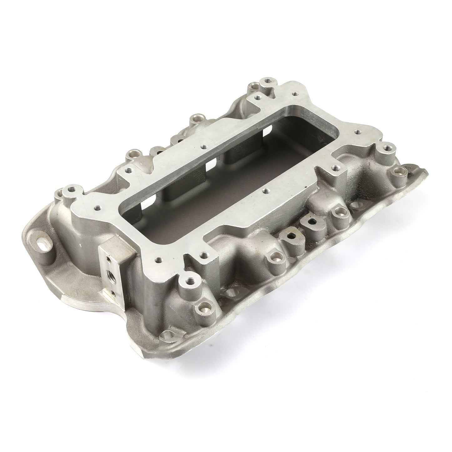 Speedmaster PCE147.1111 Fits Ford 302 351C Cleveland 3V 4V W/Tongues Open Intake Manifold Satin