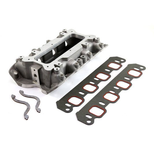 Speedmaster PCE147.1118 Fits Ford 302 351C Cleveland 3V 4V W/Tongues Open Intake Manifold Satin