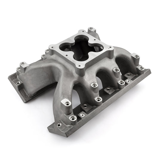 Speedmaster PCE147.1130 Fits Chevy GM LS1 LS2 LS6 4500 Flange Carburetor Intake Manifold Satin