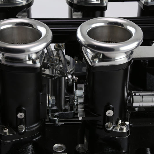 Speedmaster 1-148-009 Fits Ford BB 460 Downdraft EFI Stack Intake Manifold System Complete Black