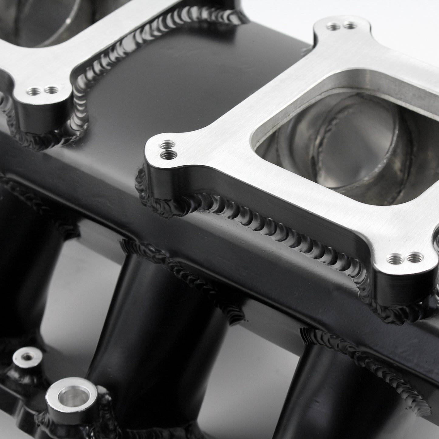 Speedmaster PCE148.1105 Fits Chevy GM LS3 Fabricated EFI Twin Throttle Body Intake Manifold Black