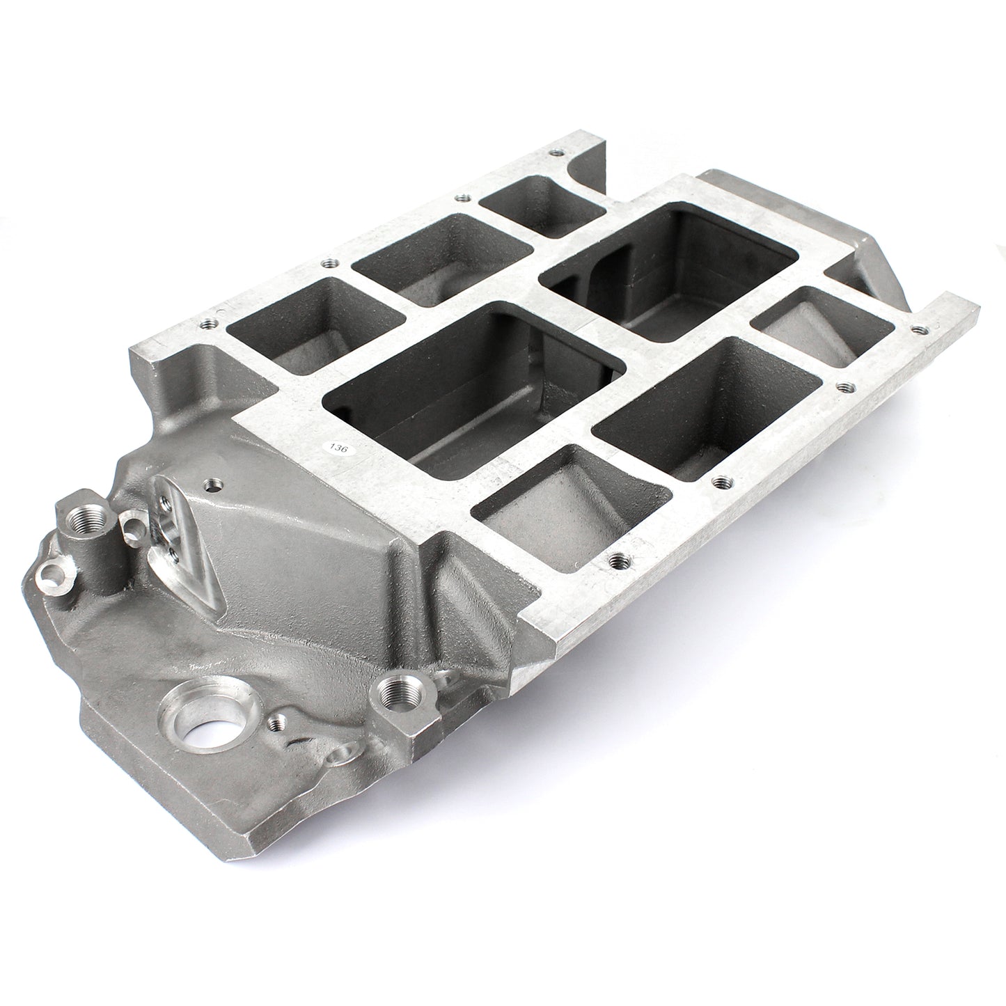 Speedmaster 1-149-005-01 Fits Chevy BBC 454 6-71 8-71 Supercharger Aluminum Intake Manifold [Satin]