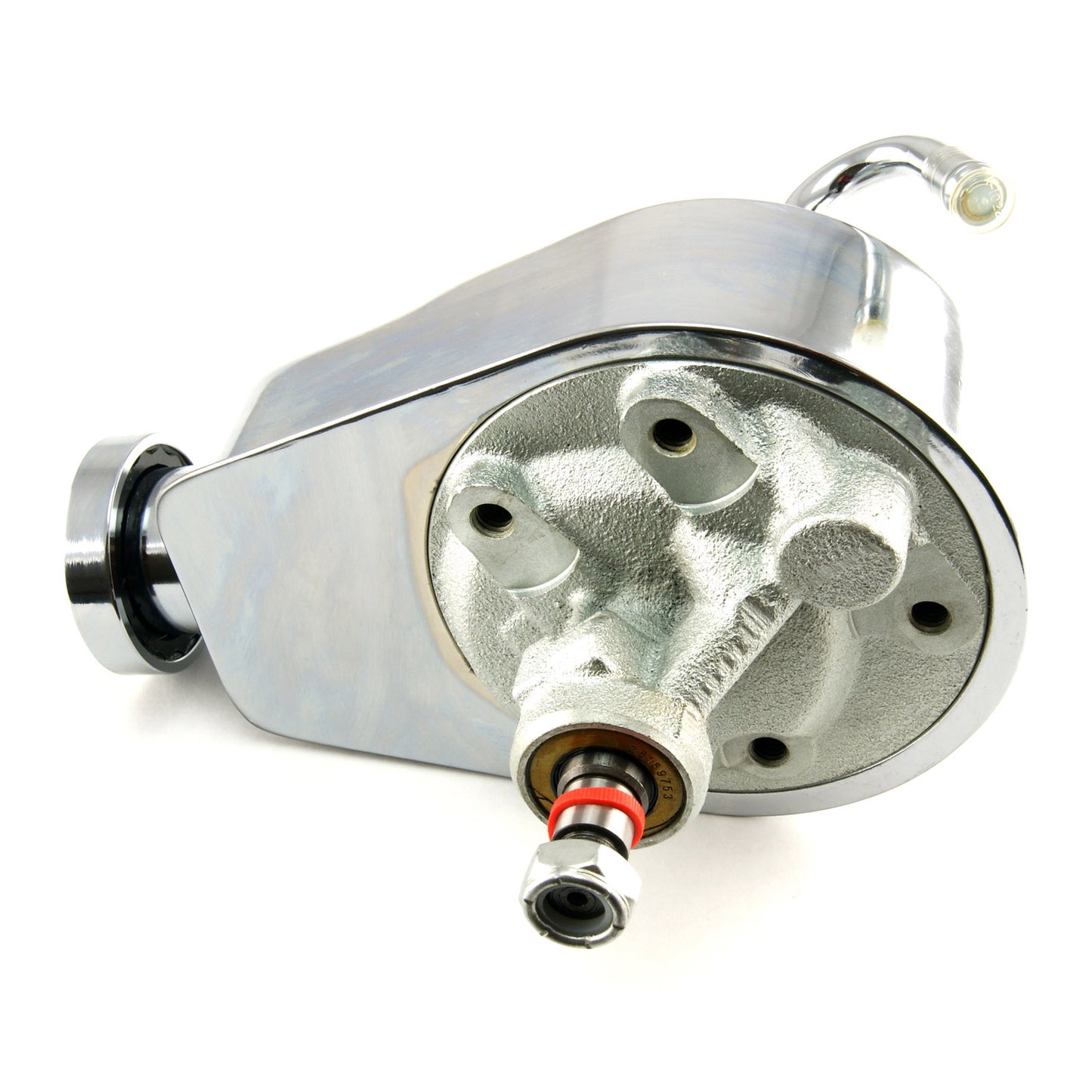 Speedmaster PCE172.1001 Fits Chevy Gm 1975-79 Saginaw A-Can Power Steering Pump Chrome (Keyway Included)
