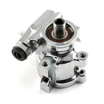 Speedmaster PCE172.1003 Fits Chevy Gm 1980-01 Saginaw Tc Type 2 Remote Reservoir Power Steering Pump Chrome
