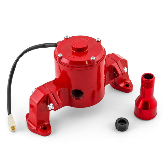 Speedmaster PCE194.1001.03 Fits Chevy SBC 350 35+ Gpm Electric Water Pump [Powdercoated Red]