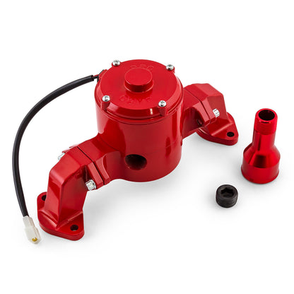 Speedmaster PCE194.1004.04 Fits Chevy BBC 454 35+ Gpm Electric Water Pump [Powdercoated Red]