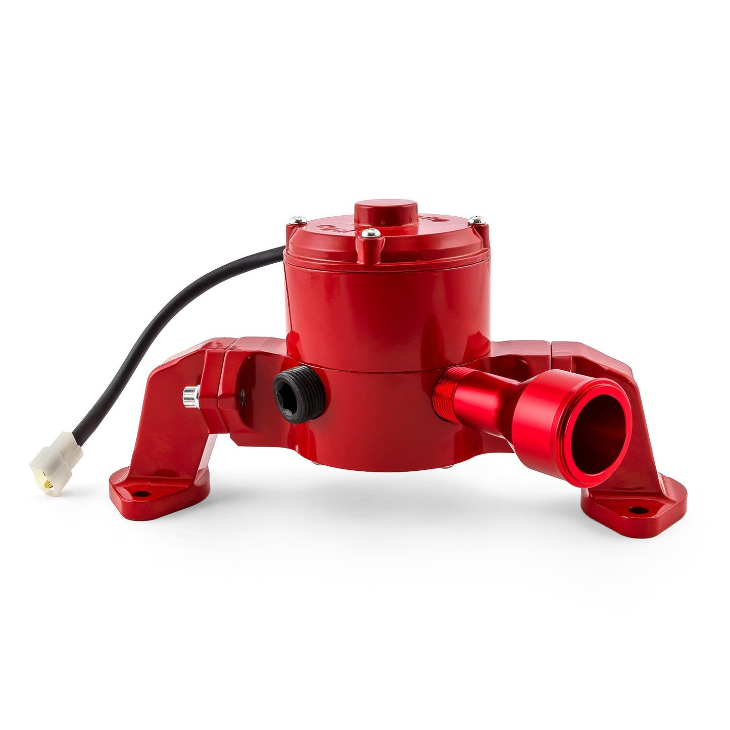 Speedmaster PCE194.1004.04 Fits Chevy BBC 454 35+ Gpm Electric Water Pump [Powdercoated Red]