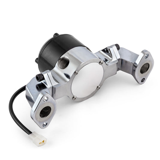 Speedmaster PCE194.1004 Fits Chevy BBC 454 35+ Gpm Electric Water Pump [Chrome]