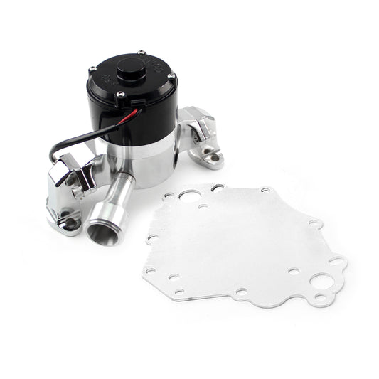 Speedmaster PCE194.1007 Fits Ford SB 289 302 351 Windsor 351C Cleveland 35+ Gpm Electric Water Pump [Chrome]