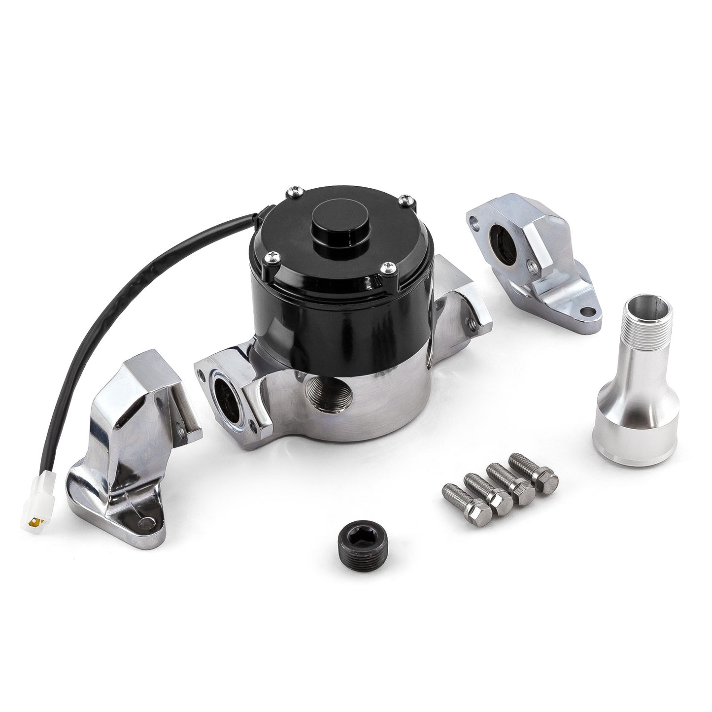 Speedmaster PCE194.1011 Fits Ford 429 460 35+ Gpm Electric Water Pump Chrome