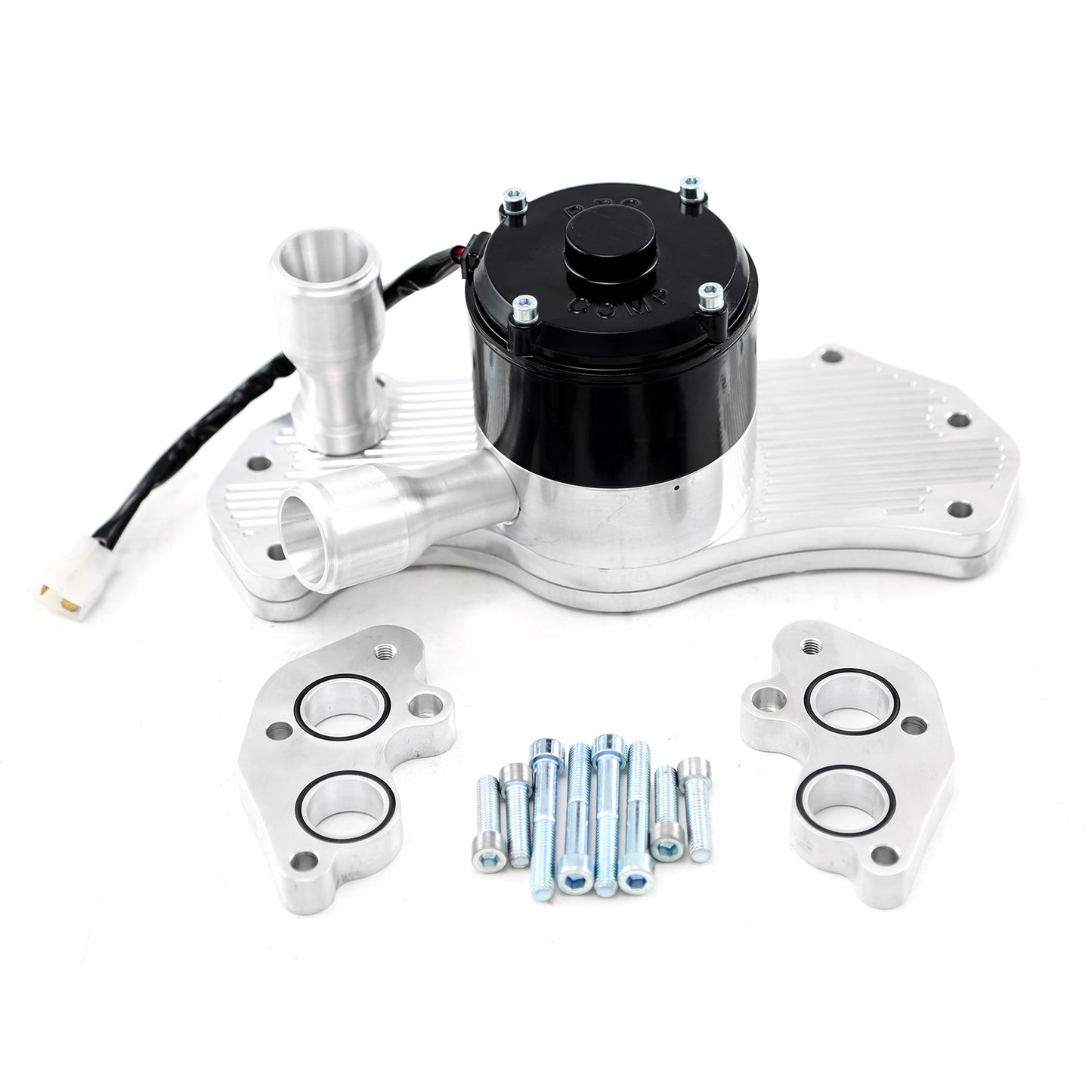 Speedmaster PCE194.1016 Fits Chevy LS1 40+ Gpm Slimline Electric Water Pump Polished