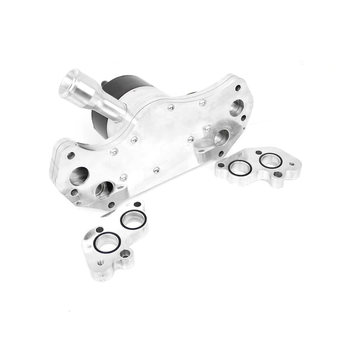 Speedmaster PCE194.1016 Fits Chevy LS1 40+ Gpm Slimline Electric Water Pump Polished