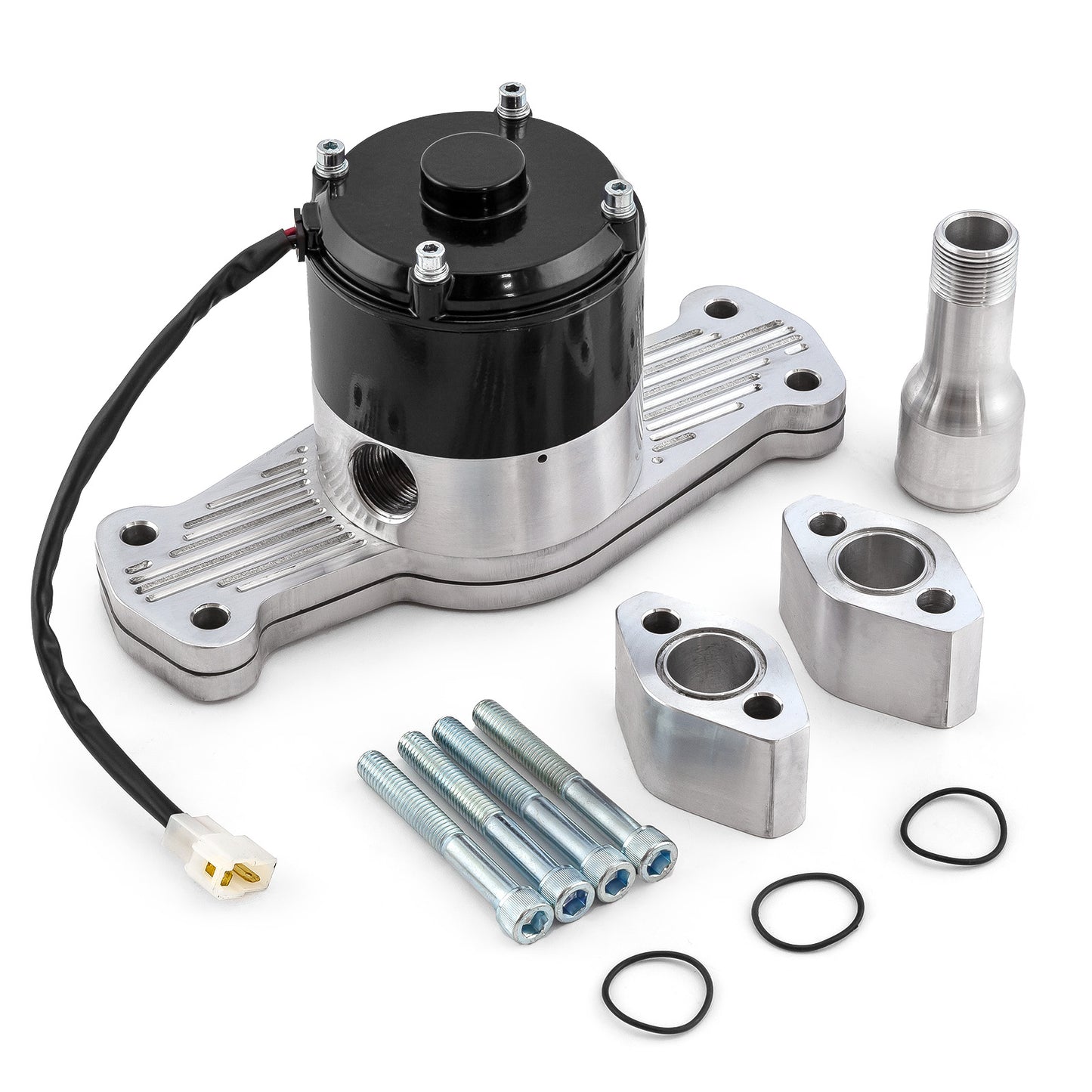Speedmaster PCE194.1017 Fits Chevy SBC 350 40+ Gpm Slimline Electric Water Pump Polished