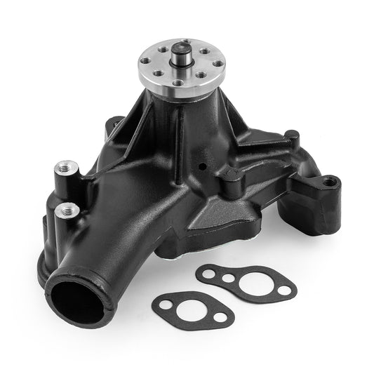 Speedmaster PCE195.1005.02 Fits Chevy SBC 350 High Volume Aluminum Long Water Pump [Black]