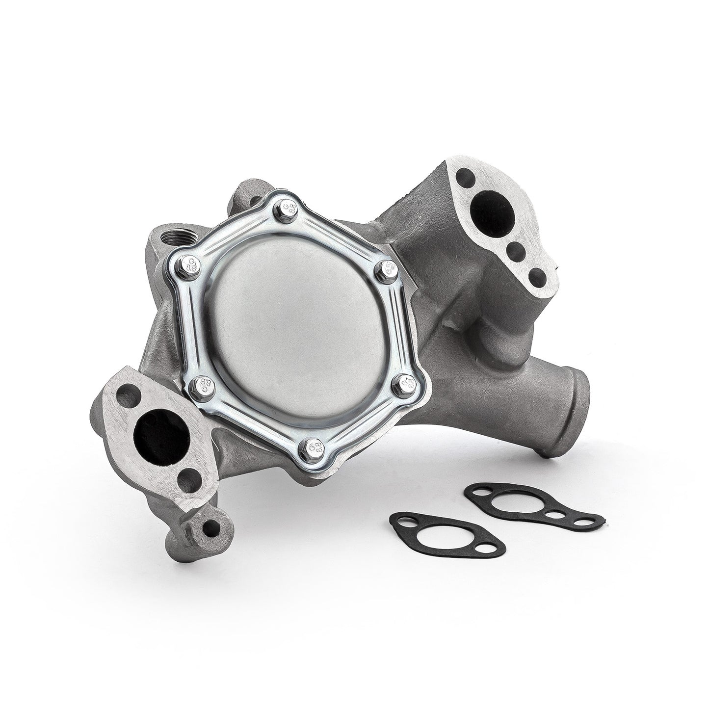 Speedmaster PCE195.1005.01 Fits Chevy SBC 350 High Volume Aluminum Long Water Pump [Satin]