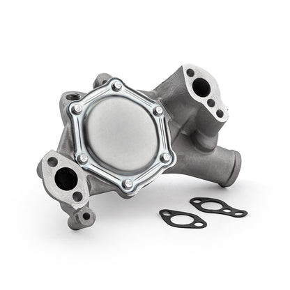 Speedmaster PCE195.1005.01 Fits Chevy SBC 350 High Volume Aluminum Long Water Pump [Satin]