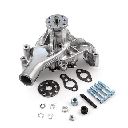 Speedmaster PCE195.1005.03 Fits Chevy SBC 350 High Volume Aluminum Long Water Pump [Polished]