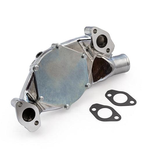 Speedmaster PCE195.1010.04 Fits Chevy BBC 454 High Volume Aluminum Short Water Pump Chrome