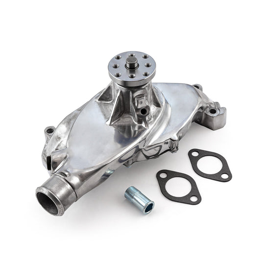 Speedmaster PCE195.1010.03 Fits Chevy BBC 454 High Volume Aluminum Short Water Pump Polished