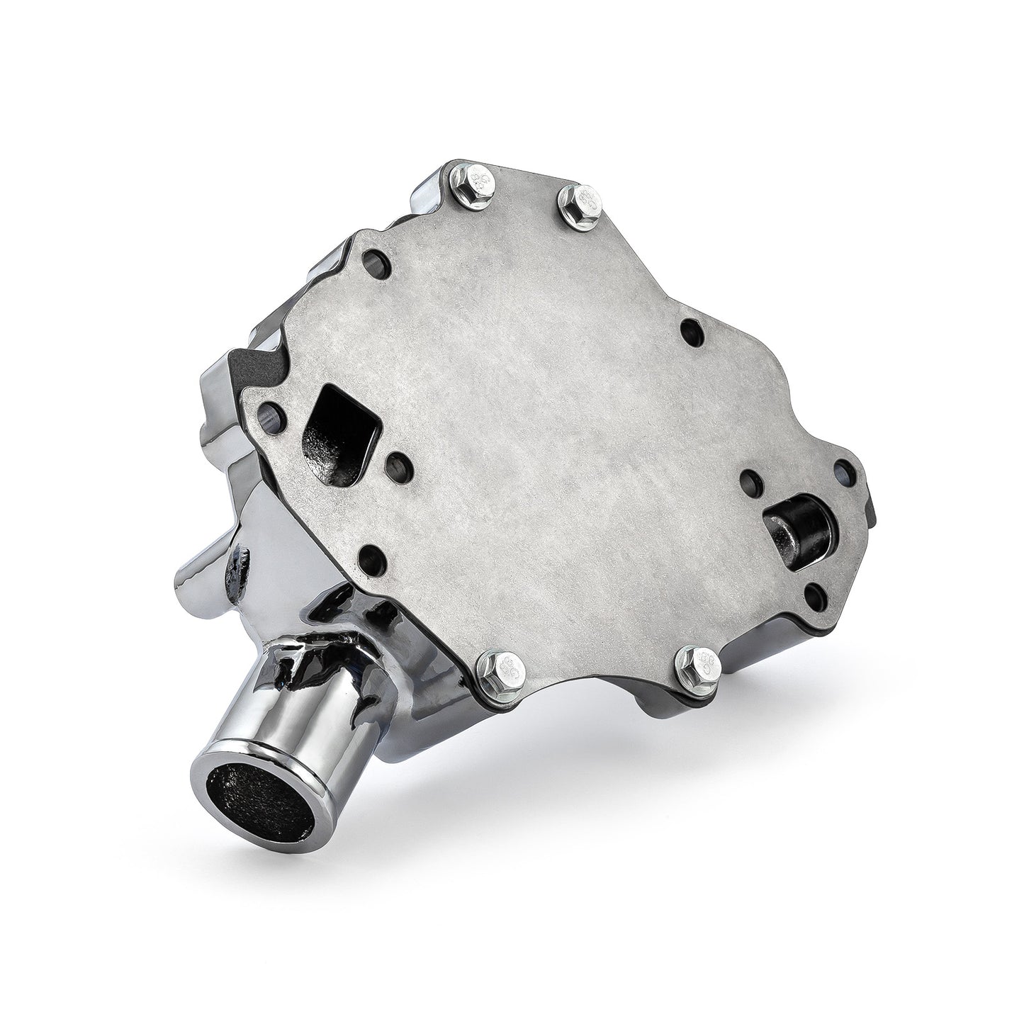 Speedmaster PCE195.1016.03 Fits Ford SB 289 302 351 Windsor High Volume Aluminum Driver Side Water Pump Chrome