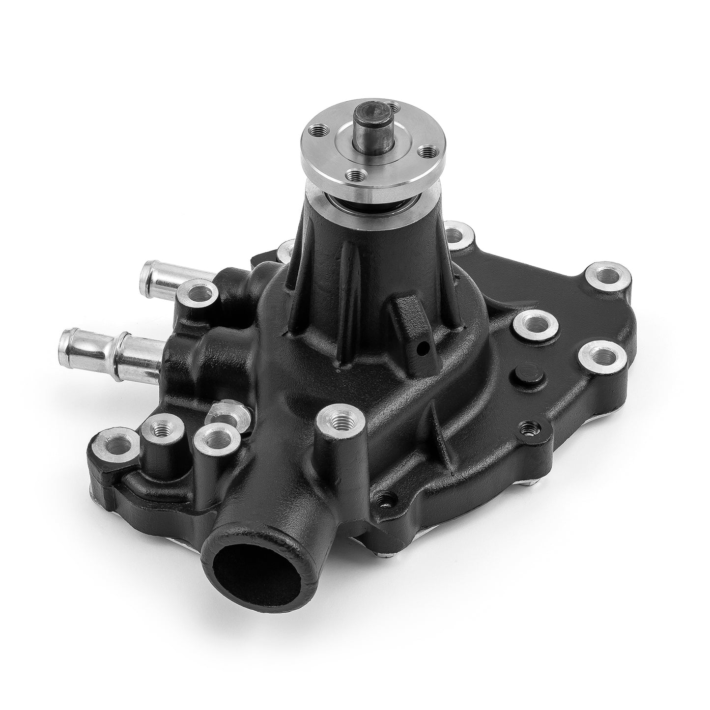 Speedmaster PCE195.1017.02 Fits Ford SB 289 302 351 Windsor High Volume Aluminum Passenger Side Water Pump Black