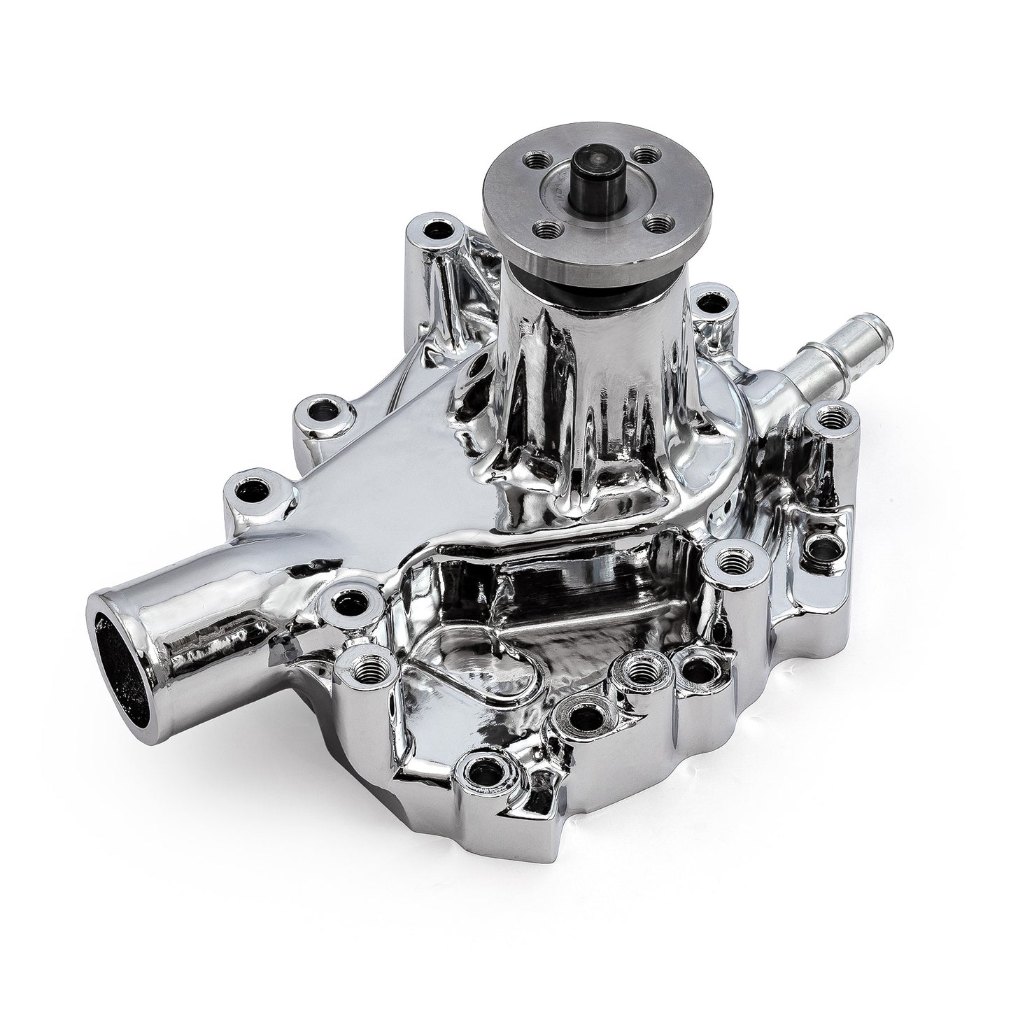 Speedmaster PCE195.1018.03 Fits Ford 302 351C Cleveland High Volume Aluminum Water Pump Chrome