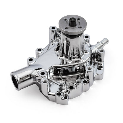 Speedmaster PCE195.1018.03 Fits Ford 302 351C Cleveland High Volume Aluminum Water Pump Chrome