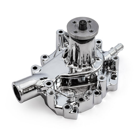 Speedmaster PCE195.1018.03 Fits Ford 302 351C Cleveland High Volume Aluminum Water Pump Chrome