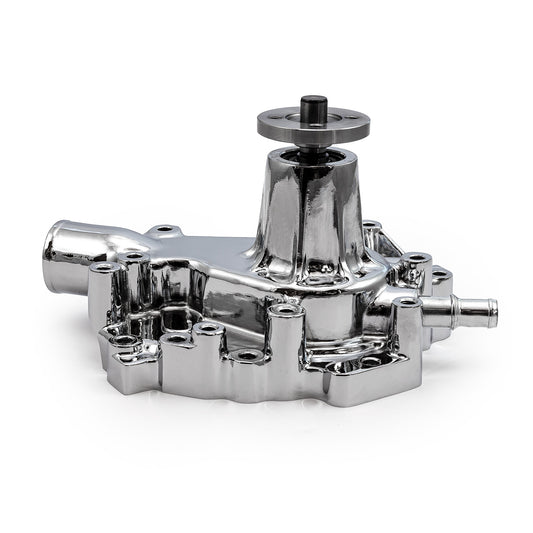 Speedmaster PCE195.1018.03 Fits Ford 302 351C Cleveland High Volume Aluminum Water Pump Chrome