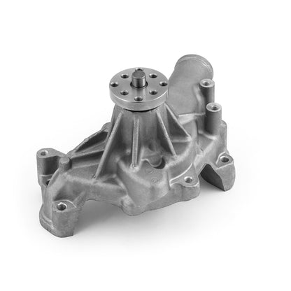 Speedmaster PCE195.1106 Fits Chevy SBC 350 HV Straight Impeller Aluminum Long Water Pump Satin