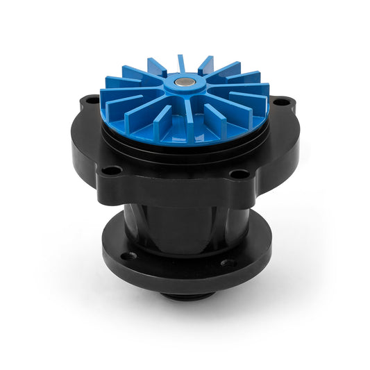 Speedmaster PCE195.1120 Fits Ford 2003 2004 6.0L Powerstroke Diesel Billet Mechanical Water Pump Black