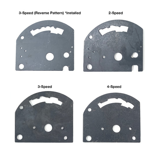 Speedmaster PCE220.1011 Universal GM FORD MOPAR Billet Pro Racing Shifter Automatic 2 3 4 Speed