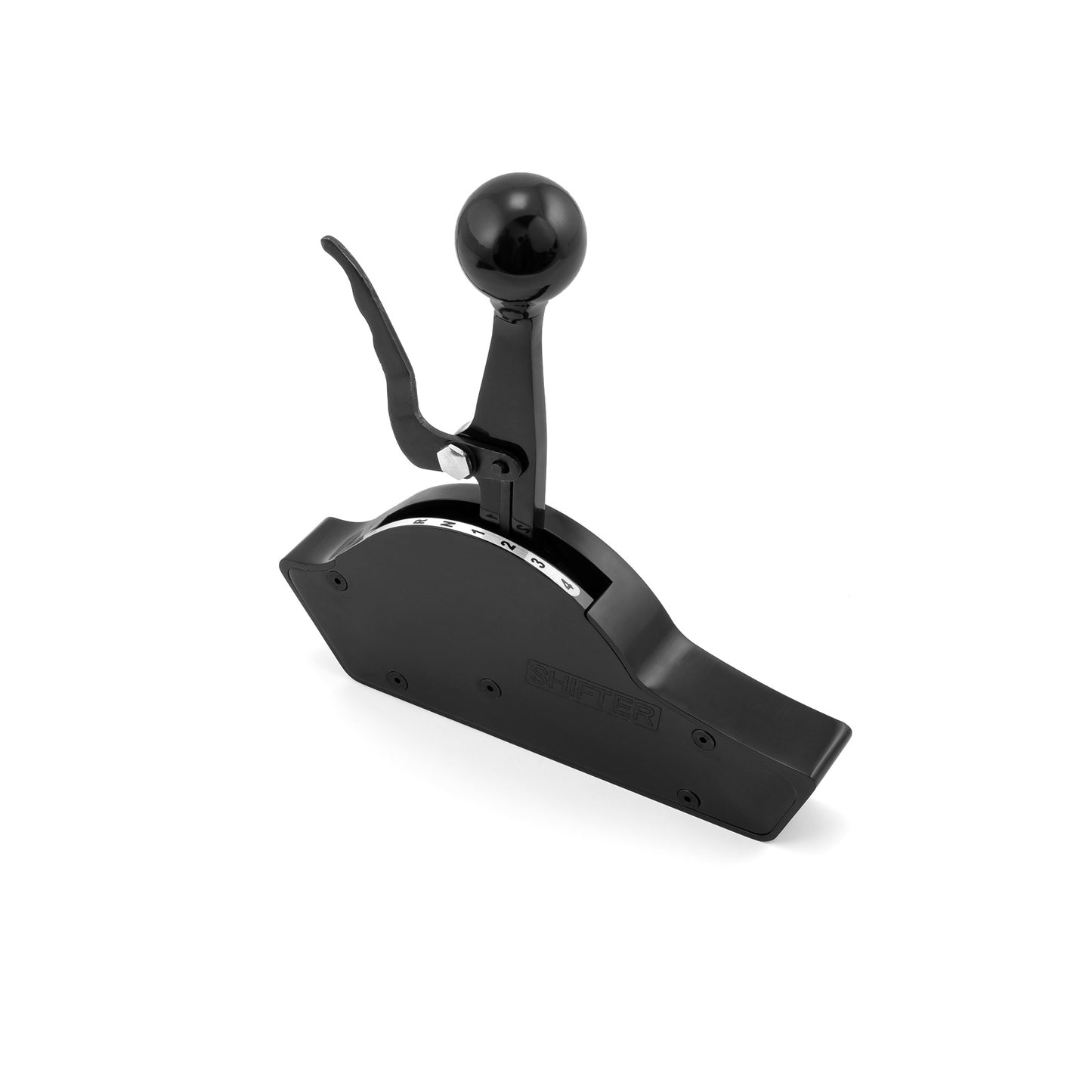 Speedmaster PCE220.1012 Universal GM FORD MOPAR Billet Pro Racing Shifter Automatic 2 3 4 Speed - Black