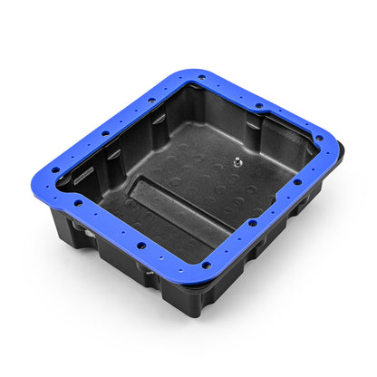 Speedmaster PCE221.1023 Fits Ford C4 High Volume Transmission Oil Pan Cast Aluminum Finned Black