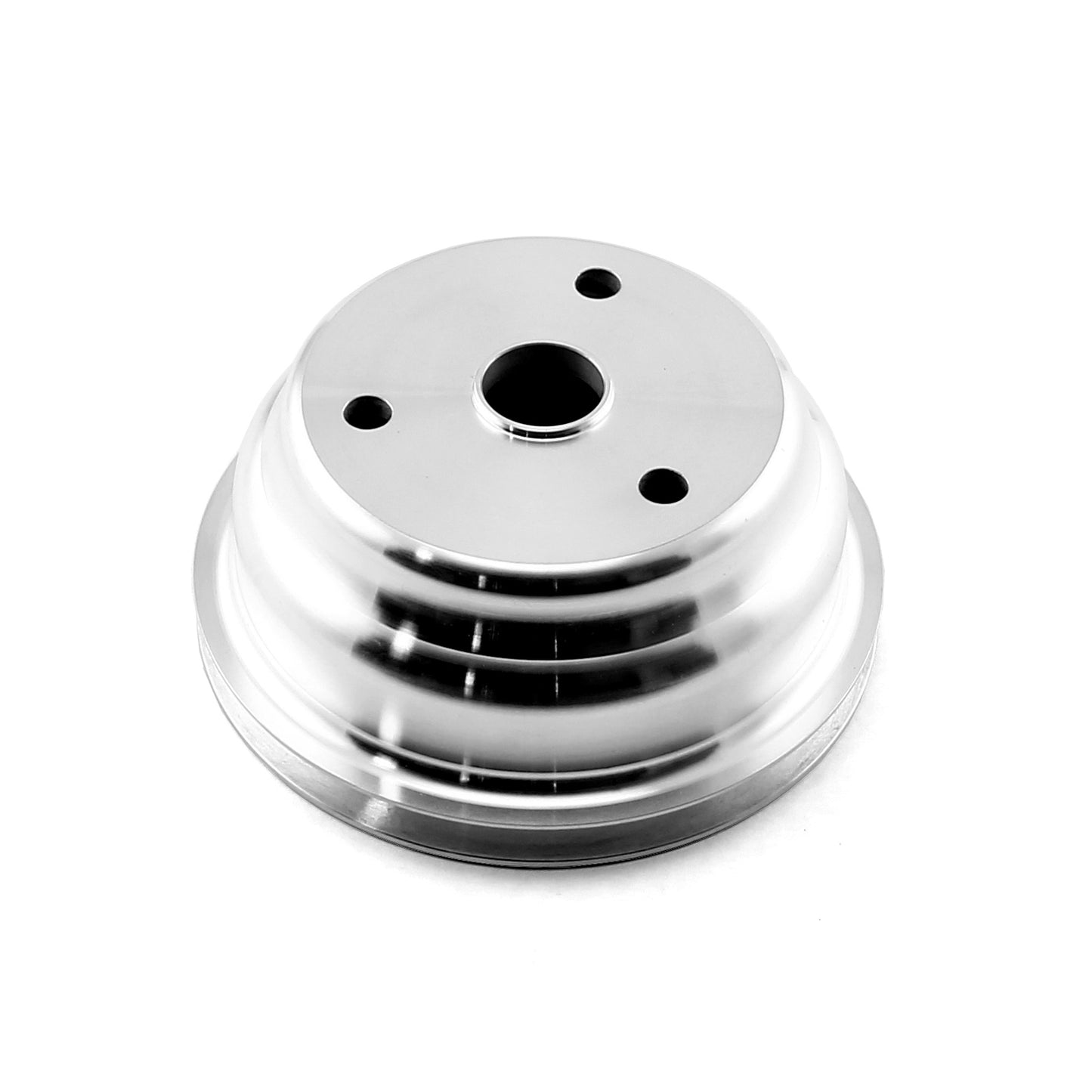 Speedmaster PCE239.1009 Fits Chevy SBC 350 Billet Aluminum Long Water Pump Lwp 1 Groove Crank Pulley