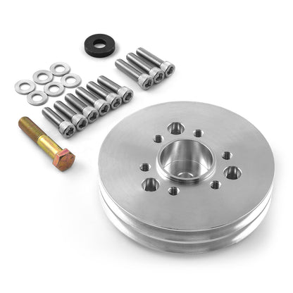 Speedmaster PCE239.1023 Fits Chevy BBC 454 2V Supercharger 2 Groove Accessory Drive Pulley