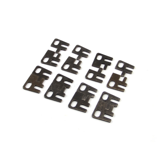 Speedmaster PCE251.1014 Fits Ford SB 289 302 351 Windsor Flat Guide Plates (5/16" P/Rod- 7/16" S/H - 2Pc Adj)