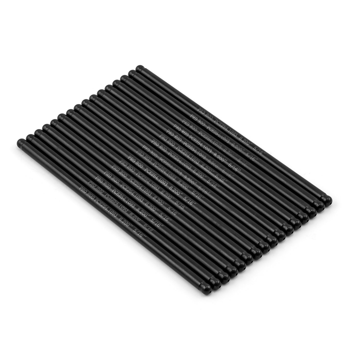 Speedmaster PCE254.1093 8.200" Chromoly Hardened Steel 5/16" Wall One Piece Pushrods