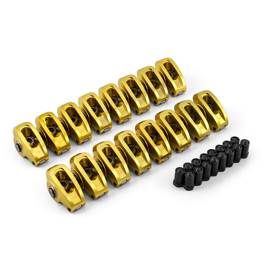 Speedmaster PCE261.1021.01 Fits Ford SB 289 302 351 Windsor 1.6 7/16" Aluminum Roller Rocker Arm Set