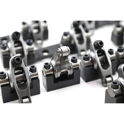 Speedmaster PCE261.1115 Fits Chevy BBC 454 Shaft Mount 1.7 Ratio Stainless Steel Heavy Duty Race Rocker Arms