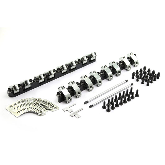 Speedmaster PCE261.1130 Fits Chevy GM LS1 / LS6 1.7 Ratio Aluminum Shaft Rocker Arms Set (with Hardware)
