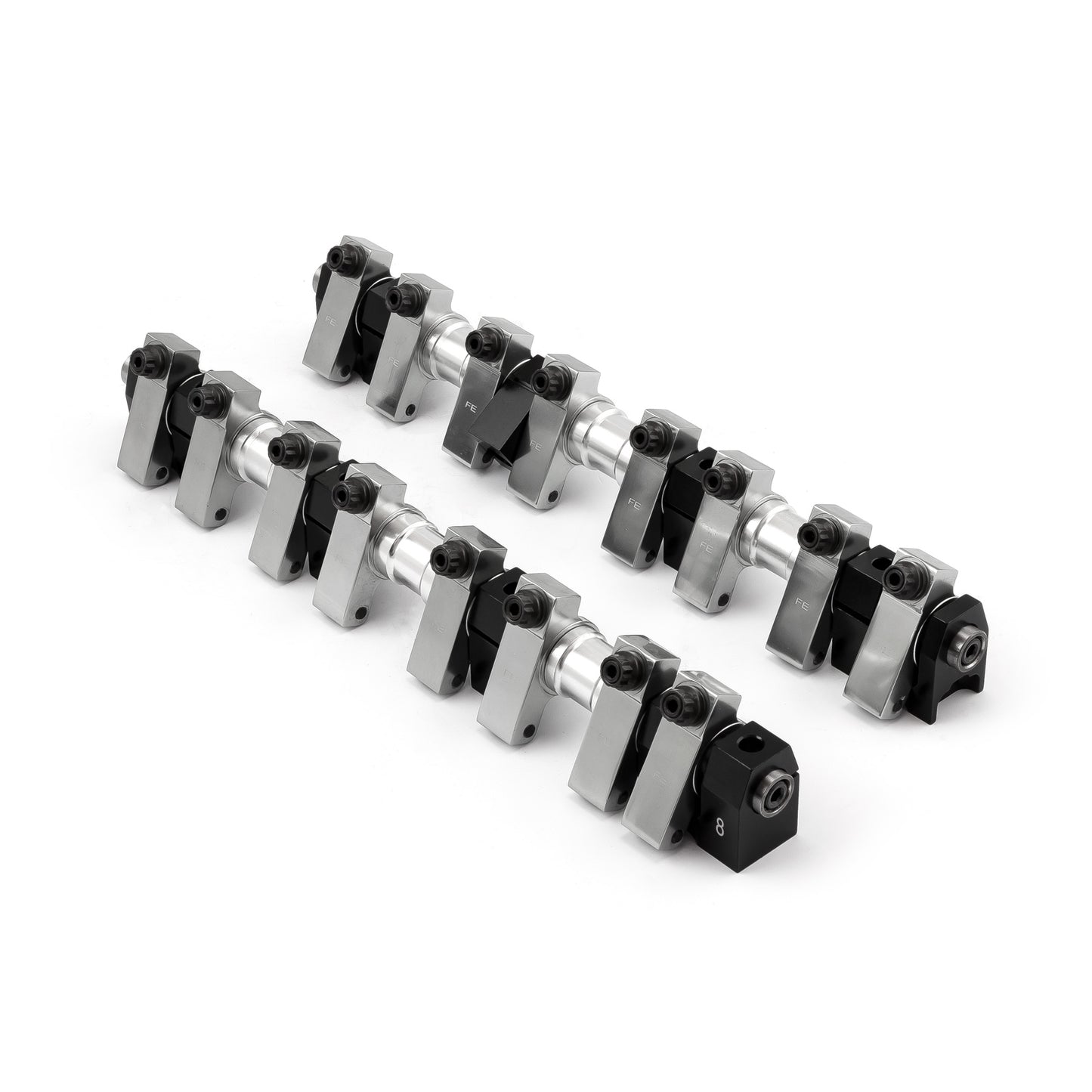 Speedmaster PCE261.1058.02 Fits Ford FE 390 427 428 1.76 Ratio Aluminum Shaft Mount Rocker Arms (With Hardware)
