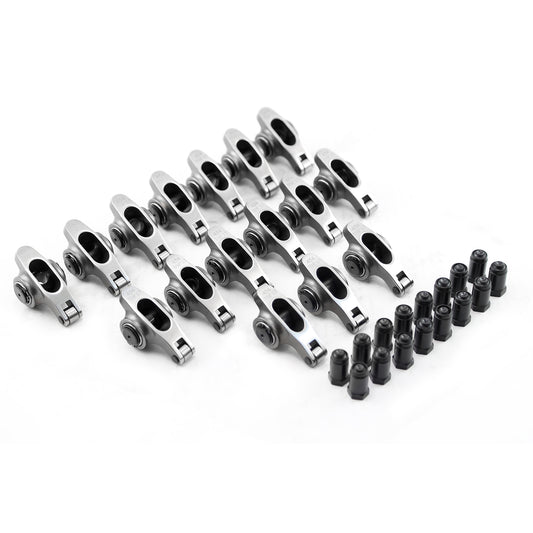 Speedmaster PCE261.1078.02 Fits Ford 302 351C Cleveland 460 1.73 7/16" Stainless Steel Roller Rocker Arms