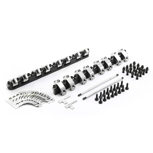 Speedmaster PCE261.1149 Fits Chevy GM LS1 / LS6 1.8 Ratio Aluminum Shaft Rocker Arms Set (with Hardware)
