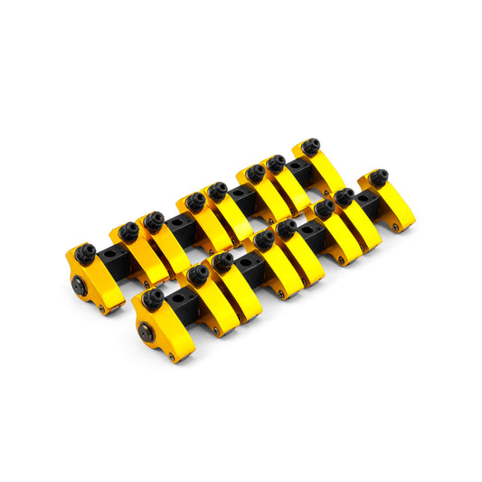 Speedmaster PCE261.1226 Cadillac 472 500 Shaft Mount Aluminum Roller Rocker Arm Set W/ Hardware