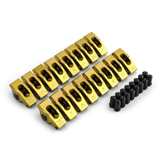 Speedmaster PCE261.1248 Pontiac 265 350 400 455 1.52 Ratio 7/16" Aluminum Roller Rocker Arms