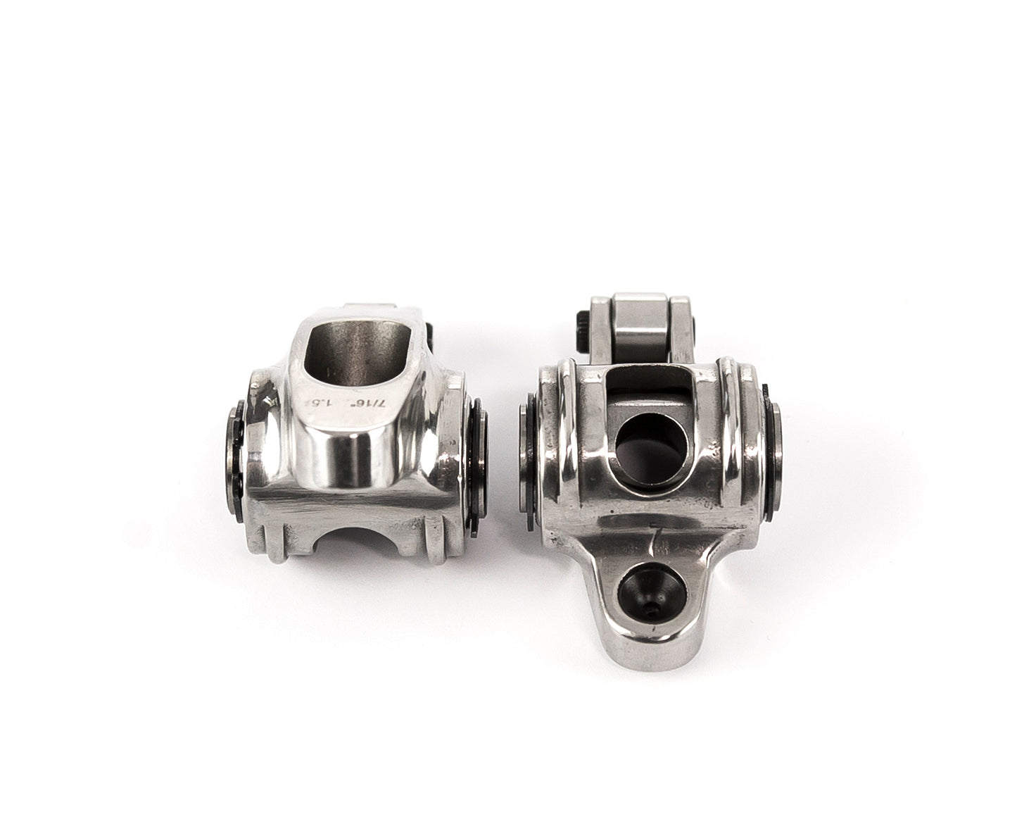 Speedmaster PCE261.1258 Pontiac 265 350 400 455 1.65 Ratio 7/16" Stainless Steel Roller Rocker Arms