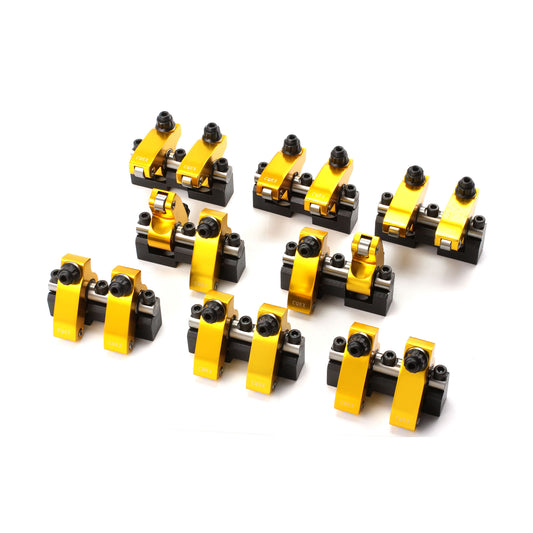 Speedmaster PCE261.1106.03 Fits Ford SB 289 302 351 Windsor 1.7 Ratio Aluminum Shaft Mount Roller Rocker Arm Set