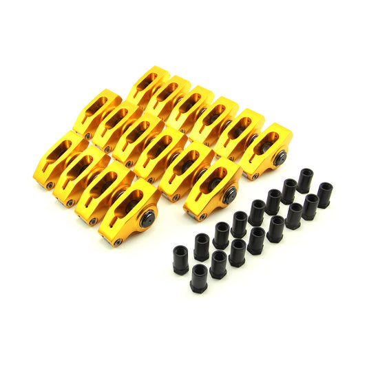 Speedmaster PCE261.1023.01 Fits Ford 302 351C Cleveland 460 1.73 7/16" Aluminum Roller Rocker Arm Set