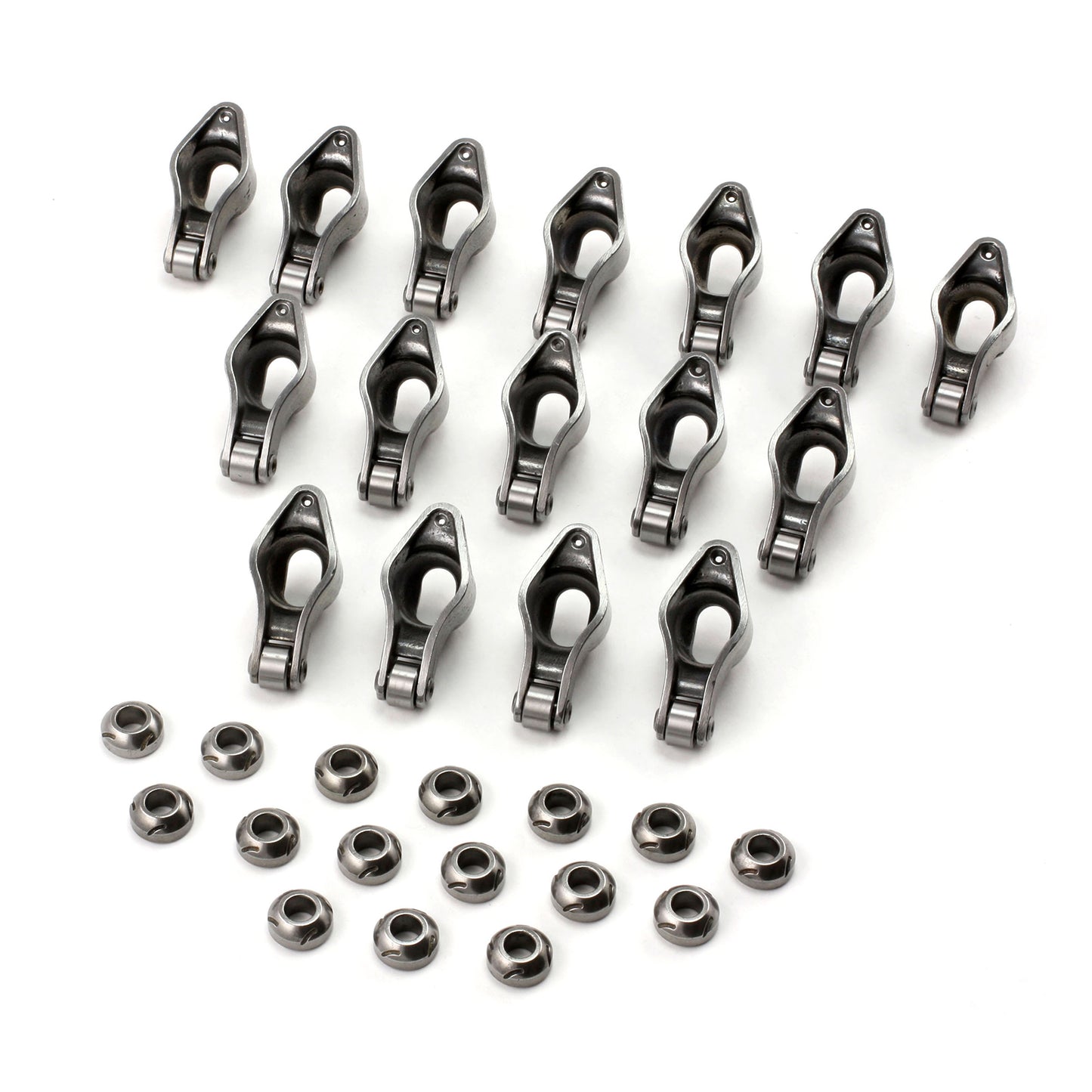 Speedmaster PCE261.1054 Fits Ford SB 289 302 351 Windsor 1.7 3/8" Steel Roller Tip Rocker Arm Set